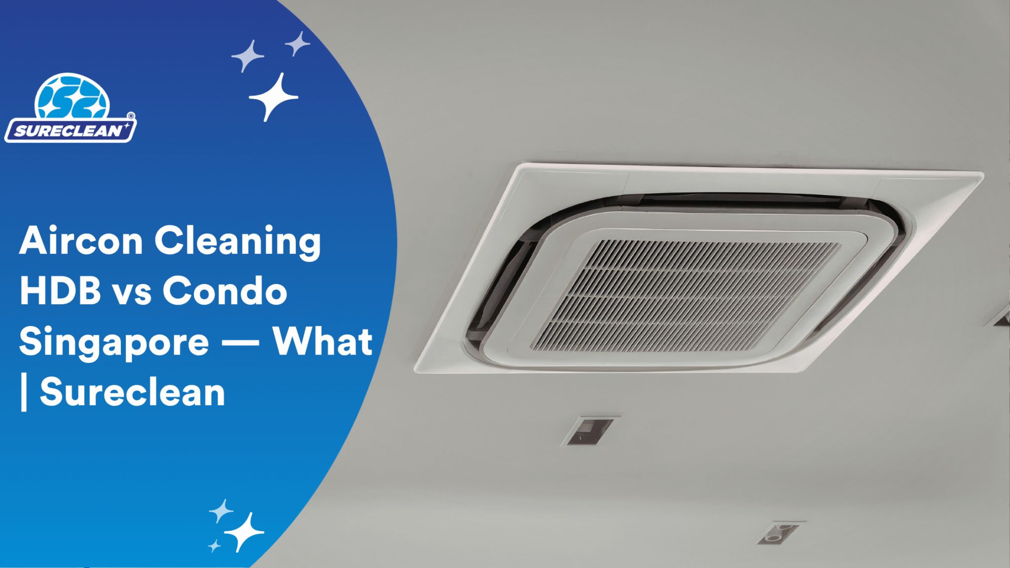 Hdb Clean Aircon Cleaning HDB vs Condo Singapore — What | Sureclean