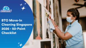 BTO Move In Cleaning Singapore 2026 50 Point Checklist move in deep cleaning