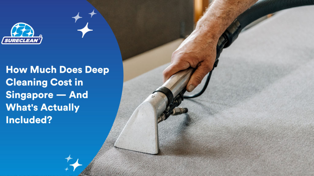 How Much Does Deep Cleaning Cost in Singapore — And What's Actually Included